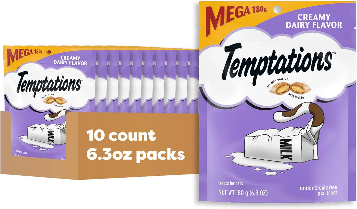 Temptations Classic Crunchy and Soft Cat Treats Tasty Chicken Flavor, 30 oz. Tub