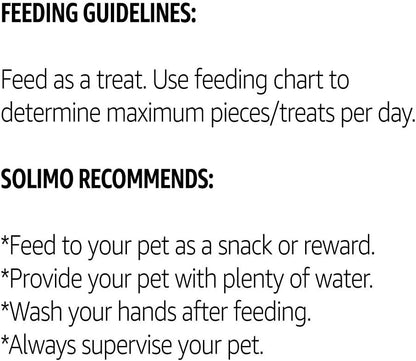 Amazon Brand - Solimo Sweet Potato & Duck Jerky Dog Treats, 2 pounds