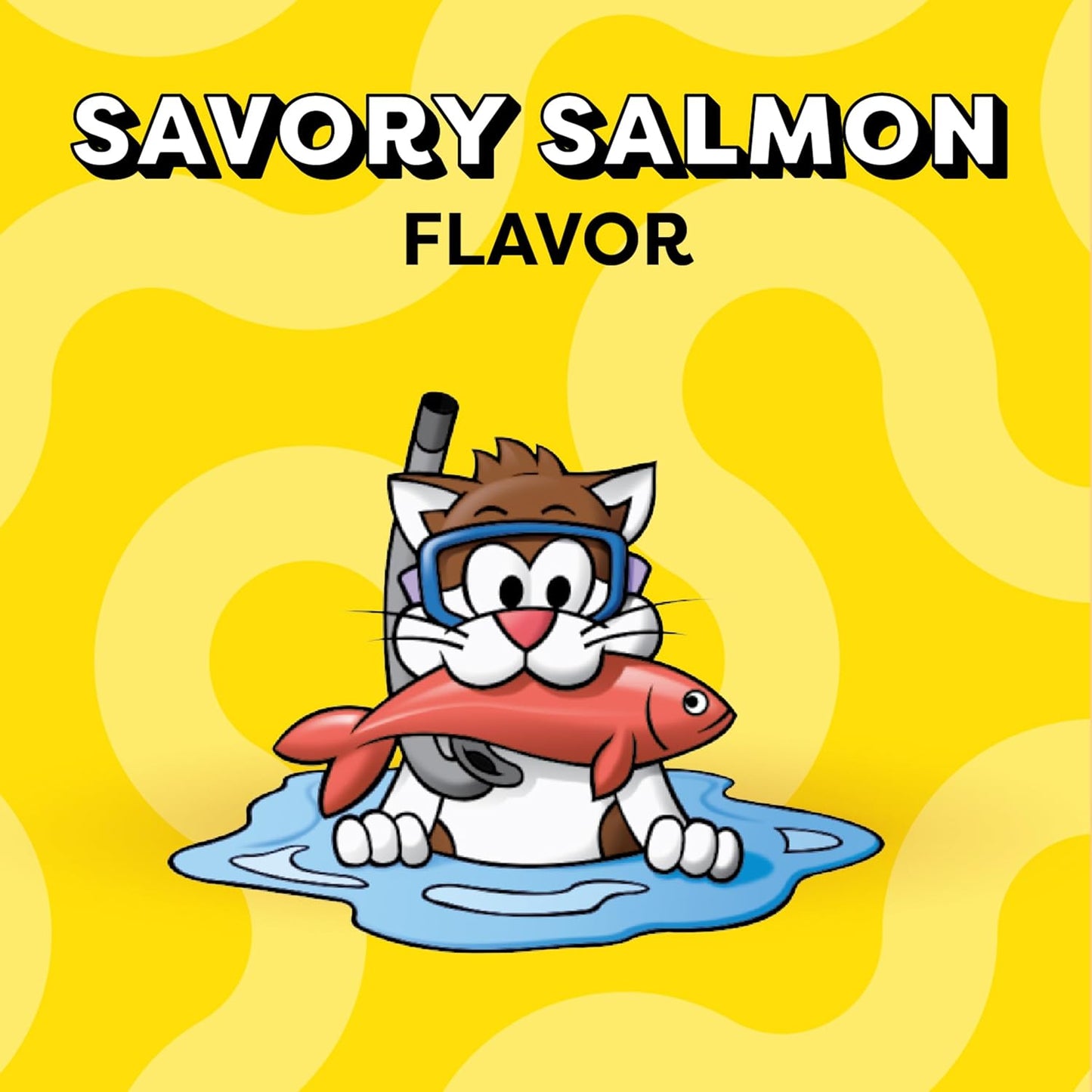 Temptations Classic Crunchy and Soft Cat Treats, Savory Salmon Flavor, 30 oz. Tub