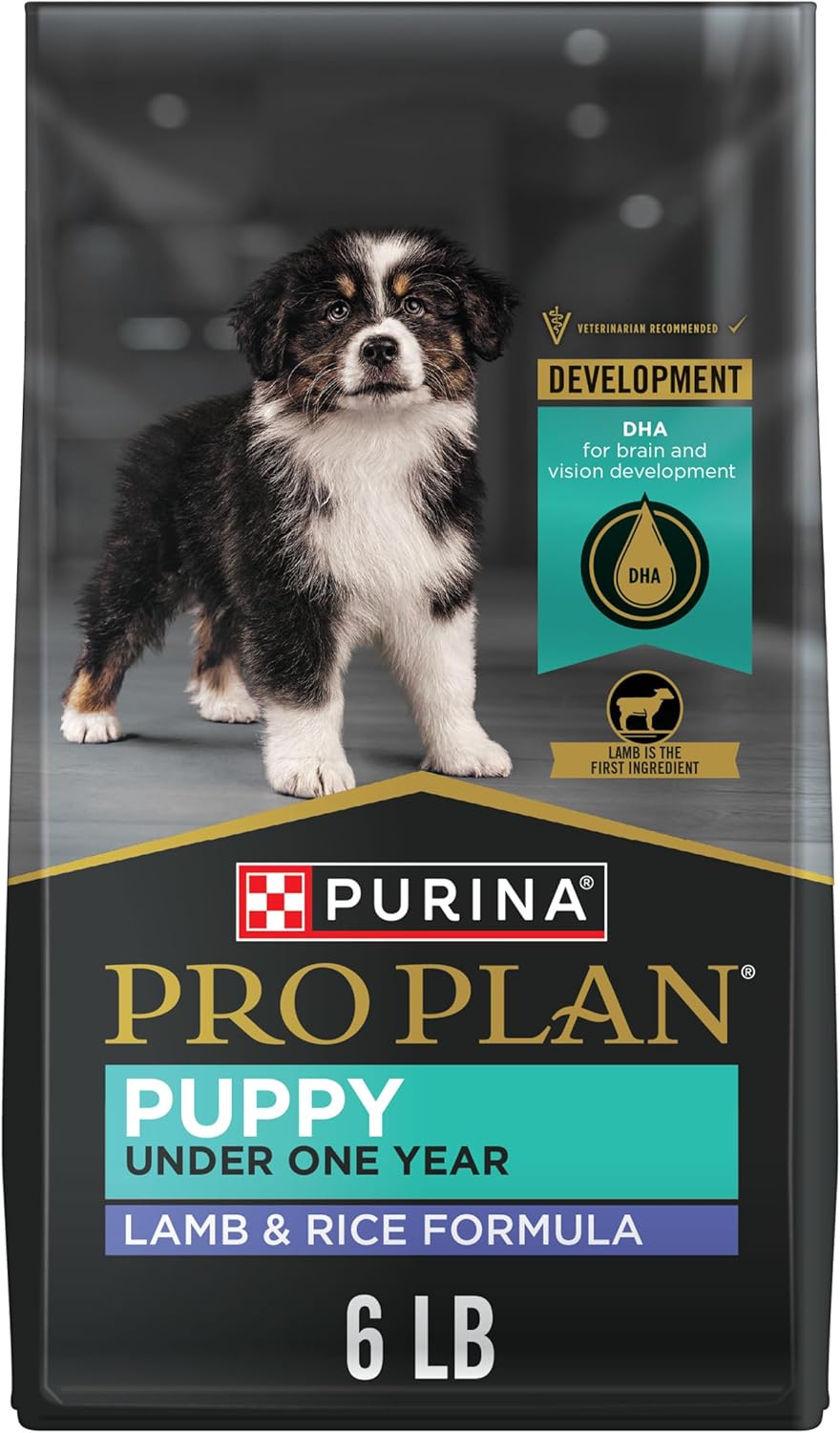 Purina Pro Plan High Protein Dry Puppy Food, Chicken and Rice Formula - 18 lb. Bag
