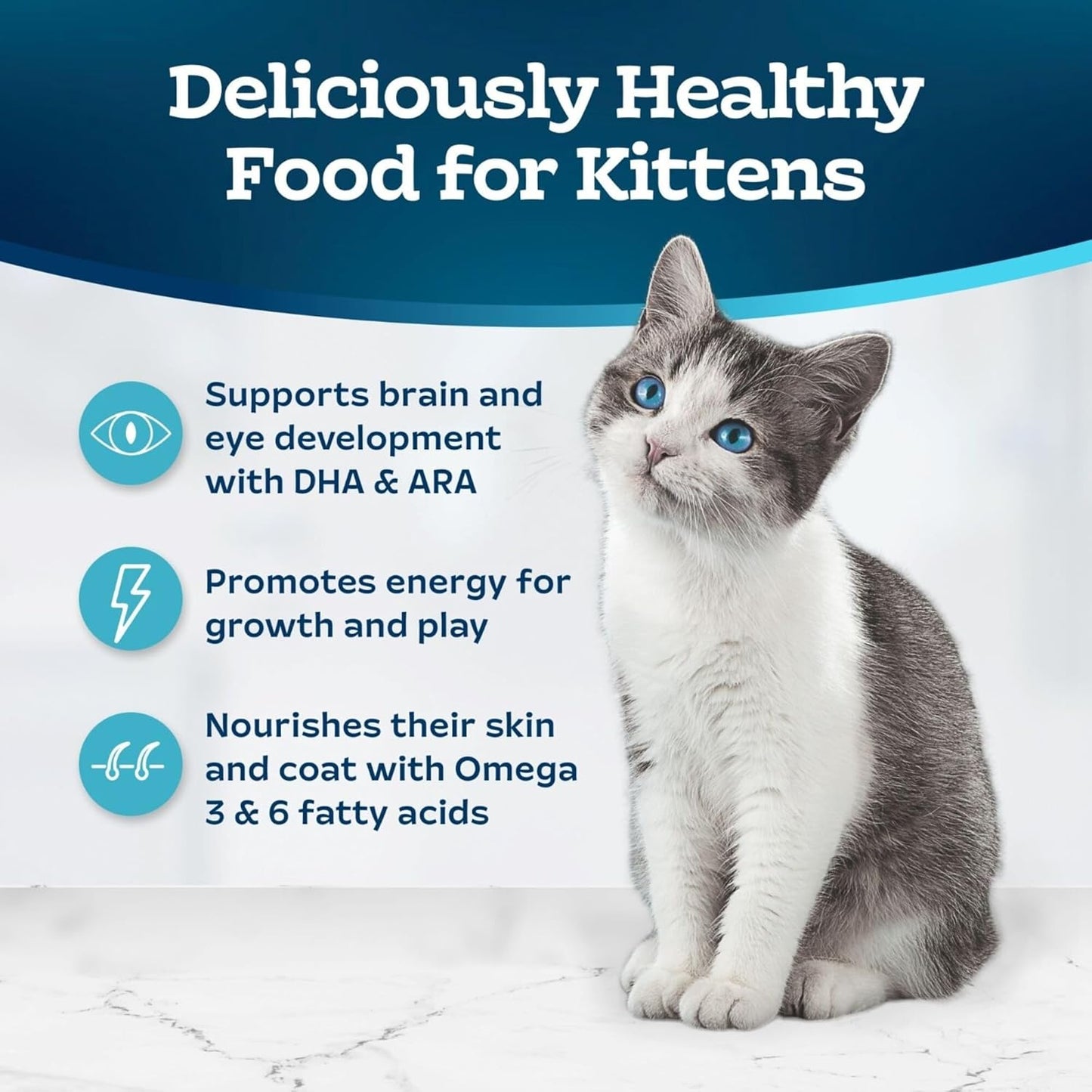 Blue Buffalo Tastefuls Kitten Natural Dry Cat Food, Chicken 7lb bag