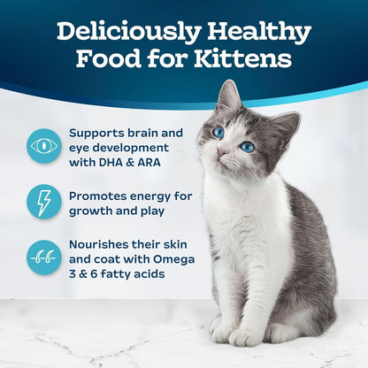 Blue Buffalo Tastefuls Kitten Natural Dry Cat Food, Chicken 7lb bag