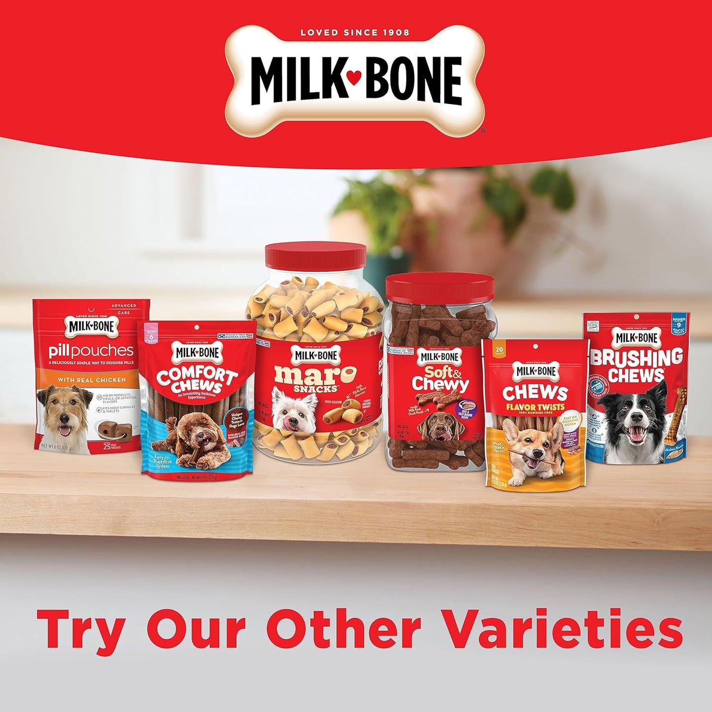 Milk-Bone Mini's Original Dog Biscuits - 15-Ounce (6 Count)