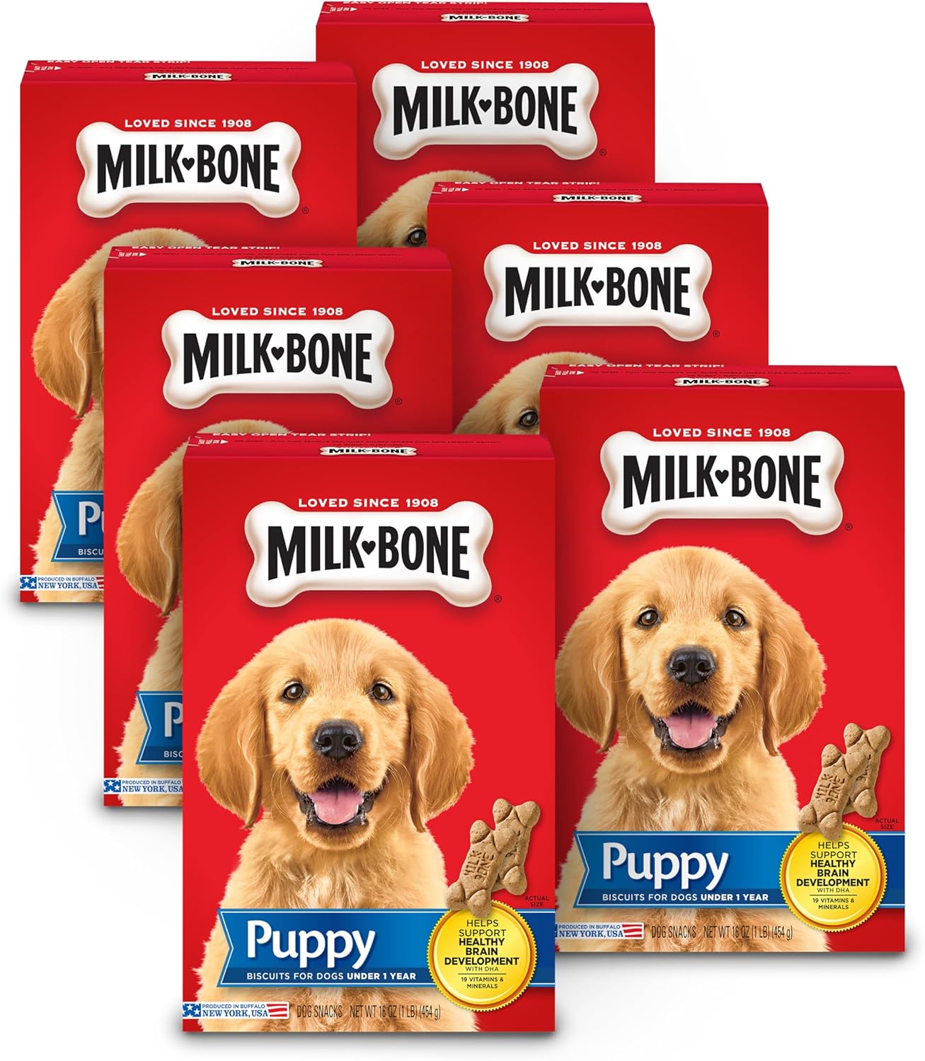 Milk-Bone Mini's Original Dog Biscuits - 15-Ounce (6 Count)