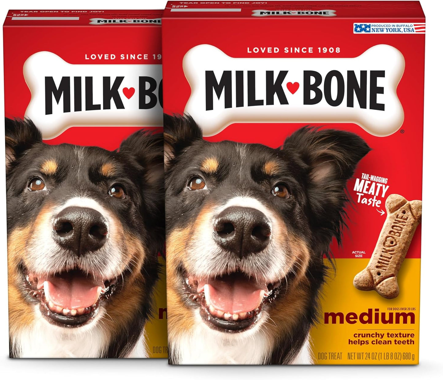 Milk-Bone Mini's Original Dog Biscuits - 15-Ounce (6 Count)